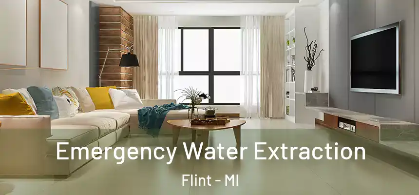 Emergency Water Extraction Flint - MI
