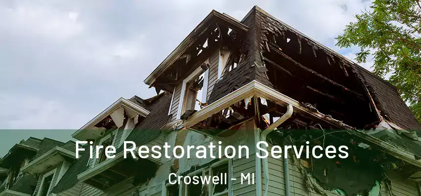 Fire Restoration Services Croswell - MI