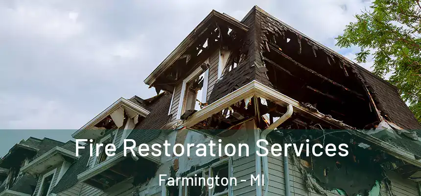 Fire Restoration Services Farmington - MI