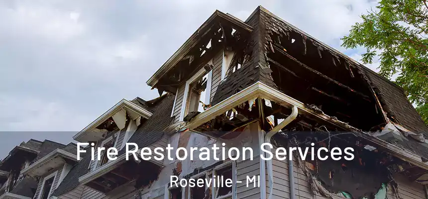 Fire Restoration Services Roseville - MI