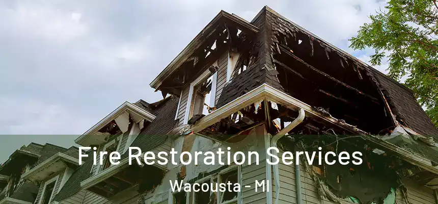 Fire Restoration Services Wacousta - MI