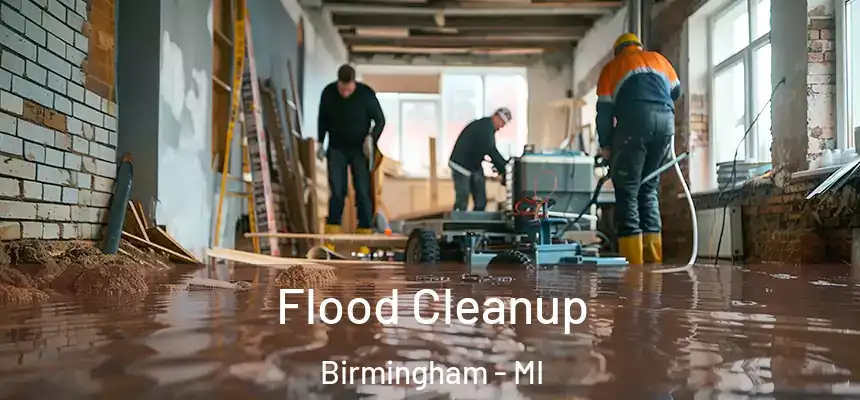 Flood Cleanup Birmingham - MI