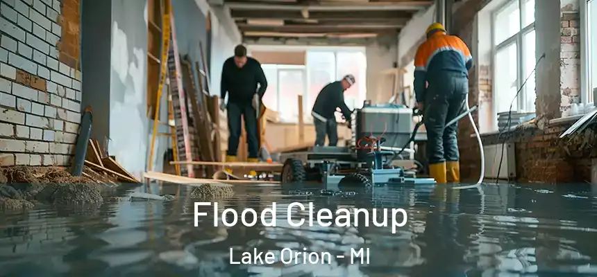 Flood Cleanup Lake Orion - MI