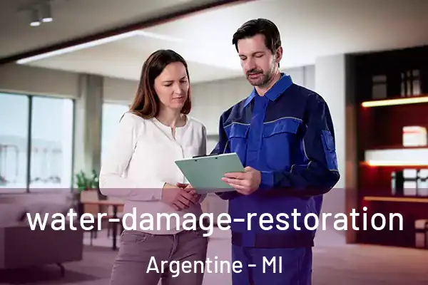 water-damage-restoration Argentine - MI