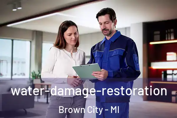  water-damage-restoration Brown City - MI