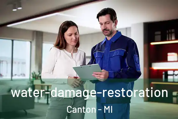  water-damage-restoration Canton - MI