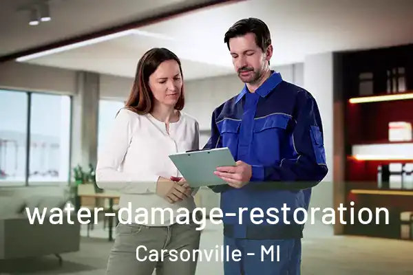 water-damage-restoration Carsonville - MI