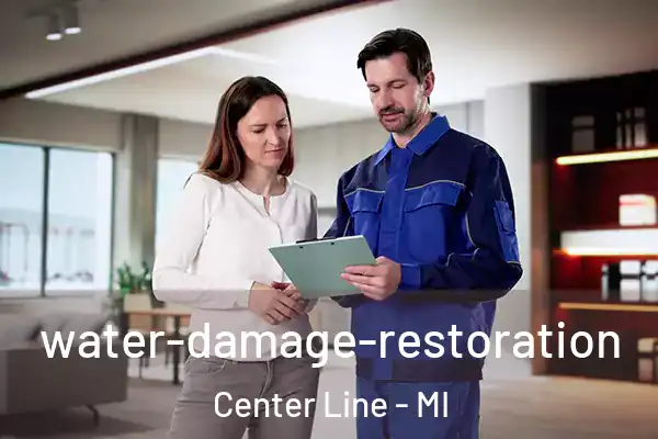  water-damage-restoration Center Line - MI