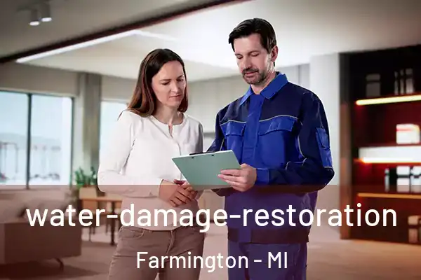 water-damage-restoration Farmington - MI