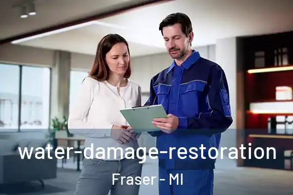  water-damage-restoration Fraser - MI