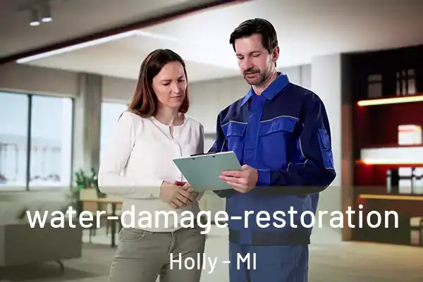  water-damage-restoration Holly - MI