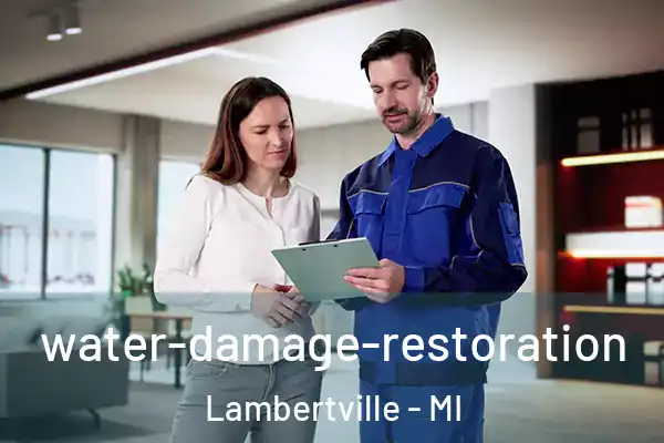 water-damage-restoration Lambertville - MI