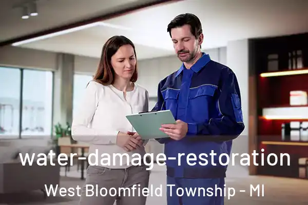  water-damage-restoration West Bloomfield Township - MI